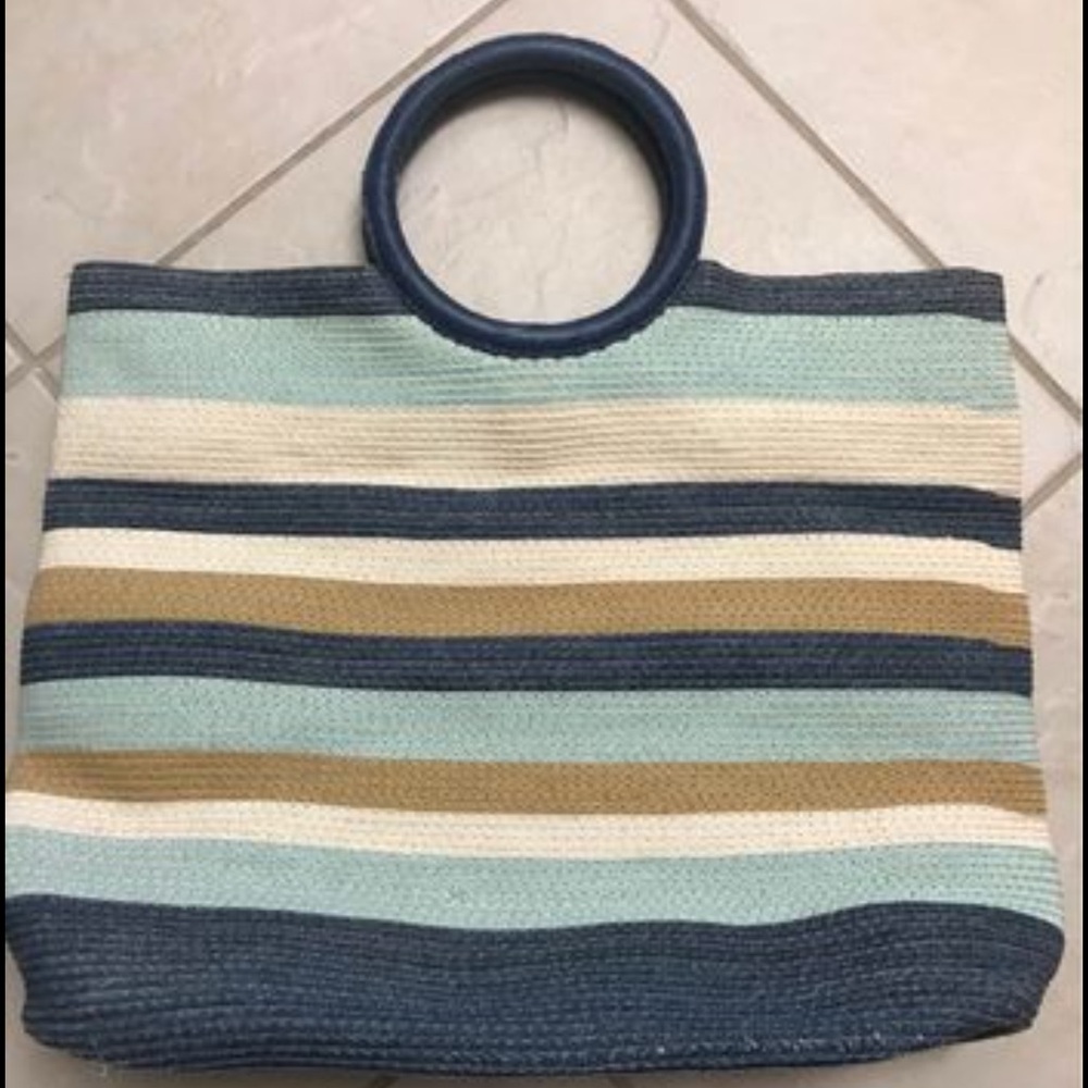 Women’s summer  straw (paper) bag ,brand the SAK